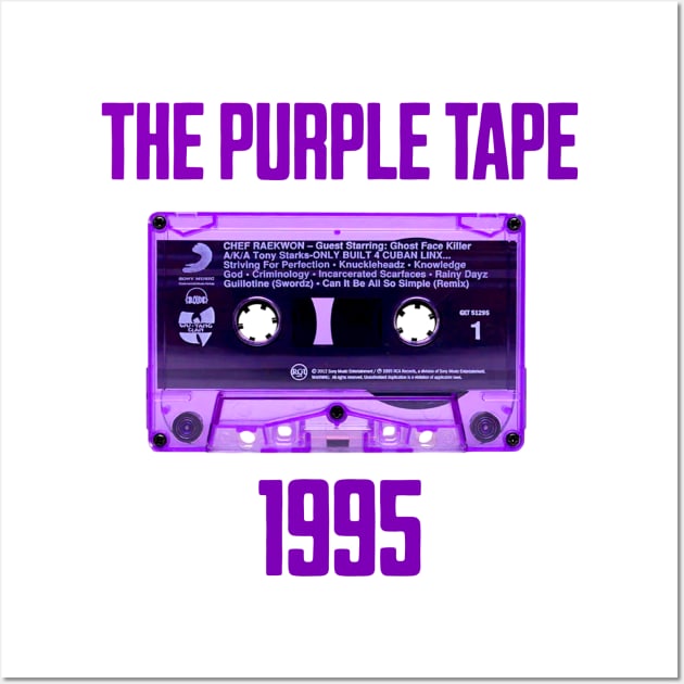 The Purple Tape - 1995 Wall Art by UrbanLifeApparel